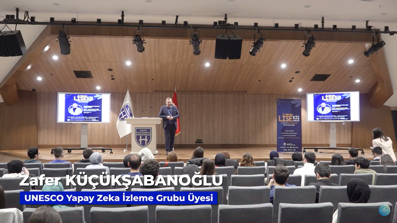 4 Gün Yeni Dünya’ya Yolculuk Yapay Zeka Zafer KÜÇÜKŞABANOĞLU HaliçFest