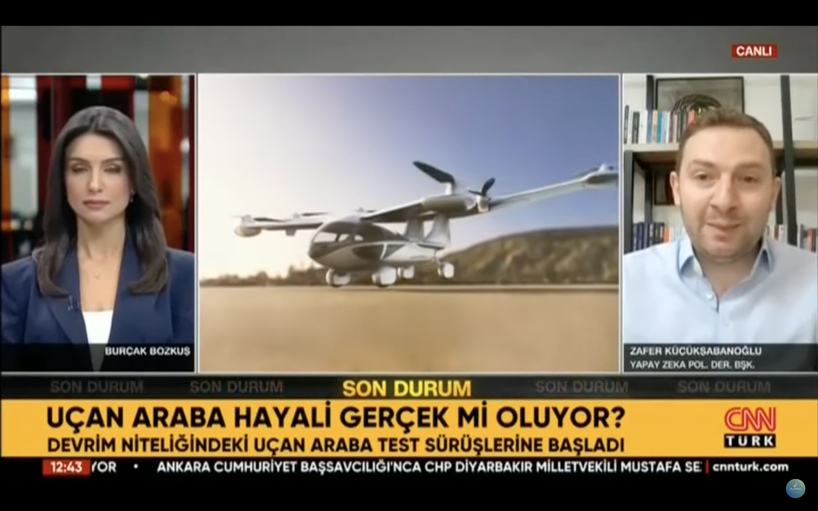 CNN Türk TV - Zafer Küçükşabanoğlu